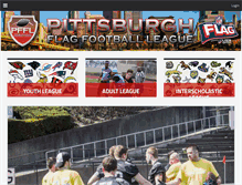 Tablet Screenshot of pghflagfootball.com